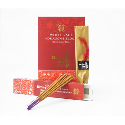 Divine Soul White Sage Dragon Blood 15 грамм Белый Шалфей Кровь дракона
