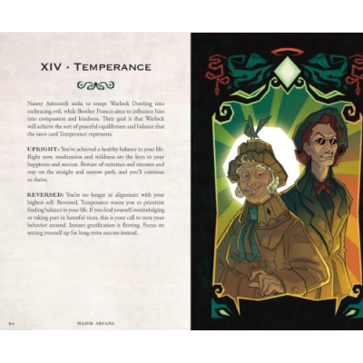 Карты Таро Добрых Предзнаменований - Good Omens Tarot