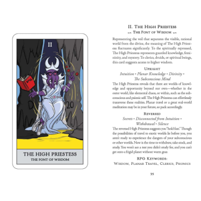 Карты Таро Непревзойденная RPG колода - Ultimate RPG Tarot Deck
