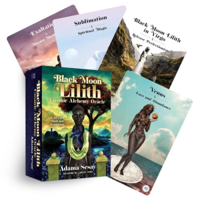 Карты Оракул Космической Алхимии Черная Луна Лилит - Black Moon Lilith Cosmic Alchemy Oracle