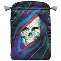 Мешочек для карт Santa Muerte Skull Lo Scarabeo