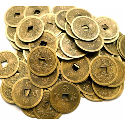 Монета бронзовый цвет 10 МОНЕТ
