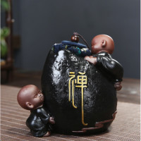 Чайница Игра в Дзен черная