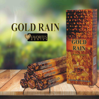 RAJ GOLD RAIN (шостигранник) Золотий дощ