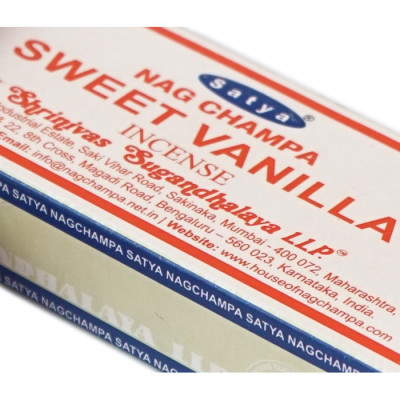 Satya Sweet Vanilla Сладкая ваниль 15 грамм