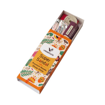 UNITED FRAGRANCE Super Sandal Masala Dhoop 17 палочек