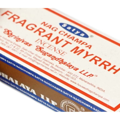 Satya Fragrant Myrrh Ароматная мирра 15 грамм
