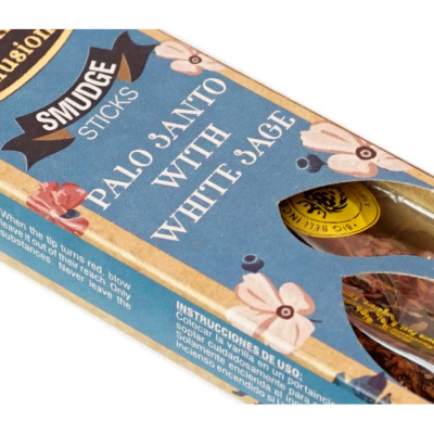 BIG BELL Smudge Palo Santo White Sage 25 грамм Пало Санто Белый Шалфей