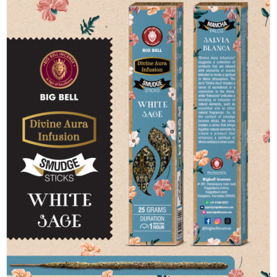 BIG BELL Smudge White Sage 25 грамм Белый Шалфей