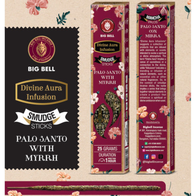 BIG BELL Smudge Palo Santo Myrrh 25 грамм Пало Санто Мирра
