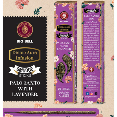 BIG BELL Smudge Palo Santo Lavender 25 грамм Пало Санто Лаванда