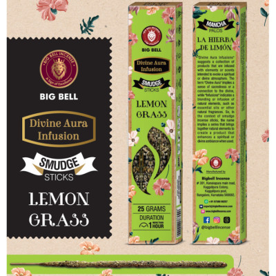 BIG BELL Smudge Lemon Grass 25 грамм Лимонник