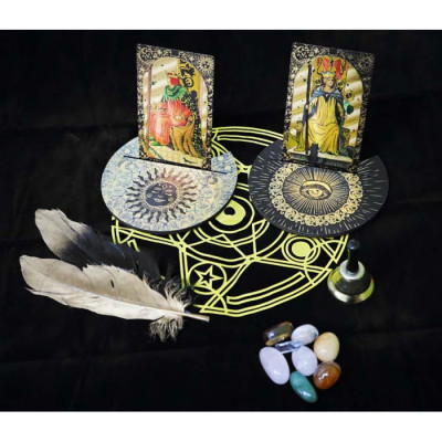 Набор с картами Таро Gold foil Tarot