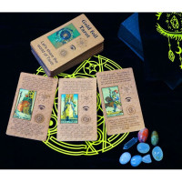 Набор с картами Таро Gold foil Tarot