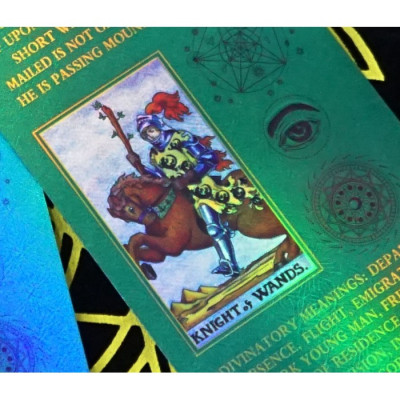 Набор с картами Таро Gold foil Tarot