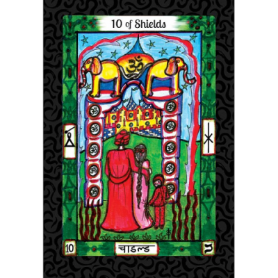 Карты Таро Ведическое - The Vedic Tarot. Schiffer Publishing