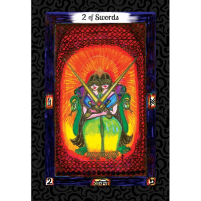 Карты Таро Ведическое - The Vedic Tarot. Schiffer Publishing