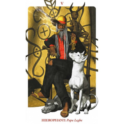 Карты Таро Вуду - Voodoo Tarot: Spirit Box Kit Cards. Lo Scarabeo