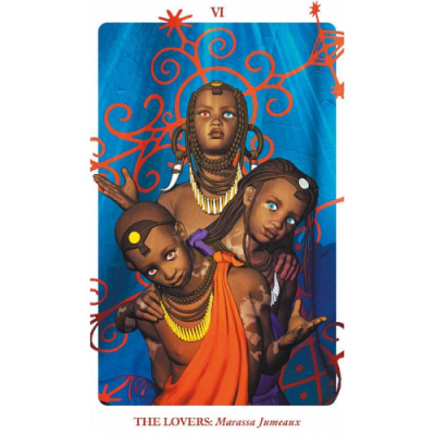 Карты Таро Вуду - Voodoo Tarot: Spirit Box Kit Cards. Lo Scarabeo