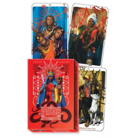 Карты Таро Вуду - Voodoo Tarot: Spirit Box Kit Cards. Lo Scarabeo