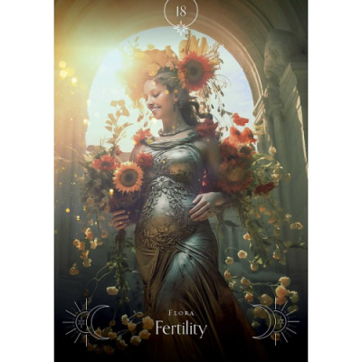 Карты Оракул Королевы Солнца - Queen Of The Sun Oracle. Rockpool Publishing