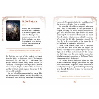 Карты Оракул Королевы Солнца - Queen Of The Sun Oracle. Rockpool Publishing