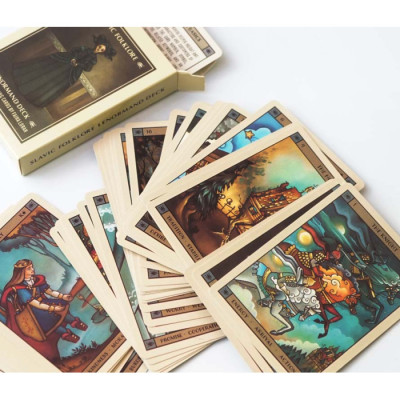 Карты Таро Славянский Ленорман Slavic Folklore Lenormand Tarot
