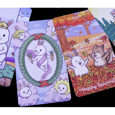 Карты Таро Пухлой Булочки (Chubby Bunny Tarot)