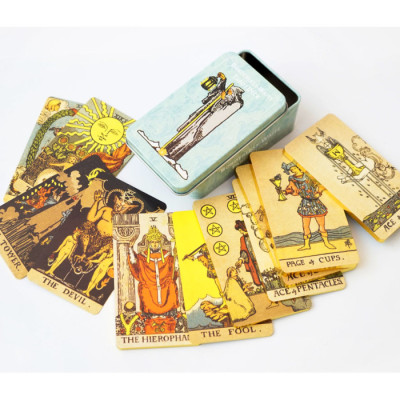 Карты Таро Уэйта безрамочное (Waite Borderless Tarot)