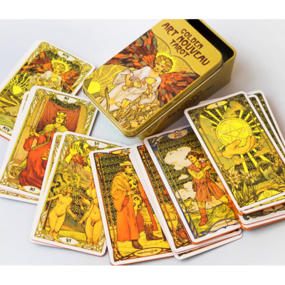 Карты Таро Уэйт Арт Нуво (Golden Art Nouveau Tarot)