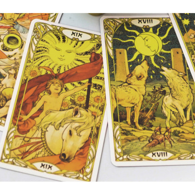 Карты Таро Уэйт Арт Нуво (Golden Art Nouveau Tarot)