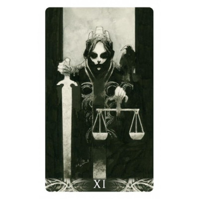 Карты Таро Мини Ворон Смерти - Murder of Crows Mini Tarot. Lo Scarabeo