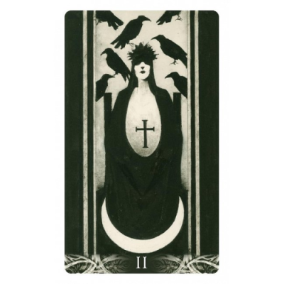 Карты Таро Мини Ворон Смерти - Murder of Crows Mini Tarot. Lo Scarabeo