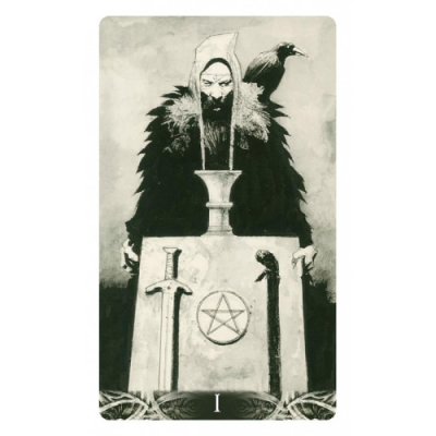 Карты Таро Мини Ворон Смерти - Murder of Crows Mini Tarot. Lo Scarabeo