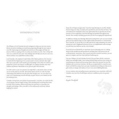 Журнал Шепіт Господа Ганеші - Whispers Of Lord Ganesha Journal