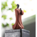 Статуэтка Поклонение оранжевая тога
