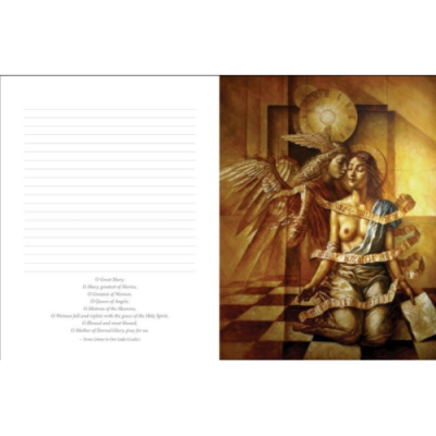 Блокнот Богині - Goddess Journal. Blue Angel