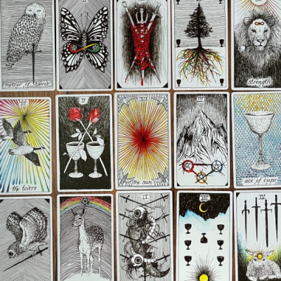 Карты Таро Дикое Неизвестное - The Wild Unknown Tarot. HarperOne