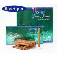 Satya Green Jewel DHOOP Зелёная драгоценность