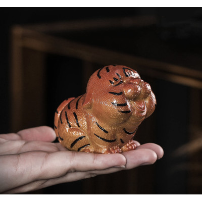 Чайная игрушка Красный Тигрёнок