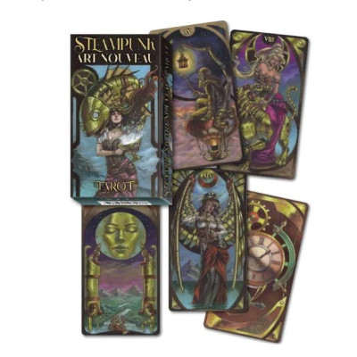Карты Стимпанк Арт-нуво таро Steampunk Art Nouveau Tarot