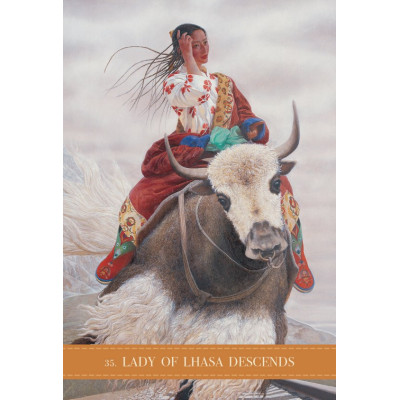 Карти Оракул Дикий Гуань Інь з книгою та мішечком - Wild kuan Yin oracle Blue Angel