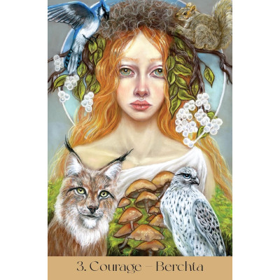 Карти Оракул Діви колеса: внутрішні подорожі циклами року - Maidens of the Wheel Oracle Cards: Inner Journeys through the Cycles of the Year