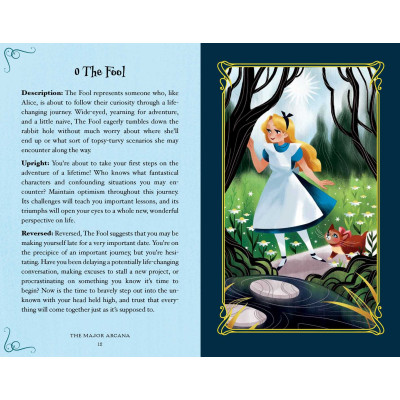 Alice in Wonderland Tarot Deck and Guidebook - Таро Аліса в країні чудес + путівник