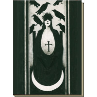 Блокнот для записей. Чёрный ворон. Crows - Journal