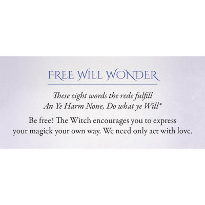 Карти Оракул Чаклунські Секрети - Secrets of the Witch Oracle Cards. Blue Angel