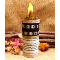 Волшебная свеча с мелиссой