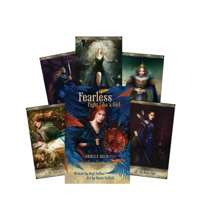 Карти Оракул Безстрашність: Боротися як дівчина - Fearless: Fight Like A Girl Oracle Cards. US Games Systems