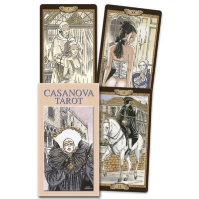 Таро Казанови - Tarot of Casanova с черным торцом