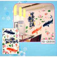 3D Декор-инсталляция две рыбки YD-C6908